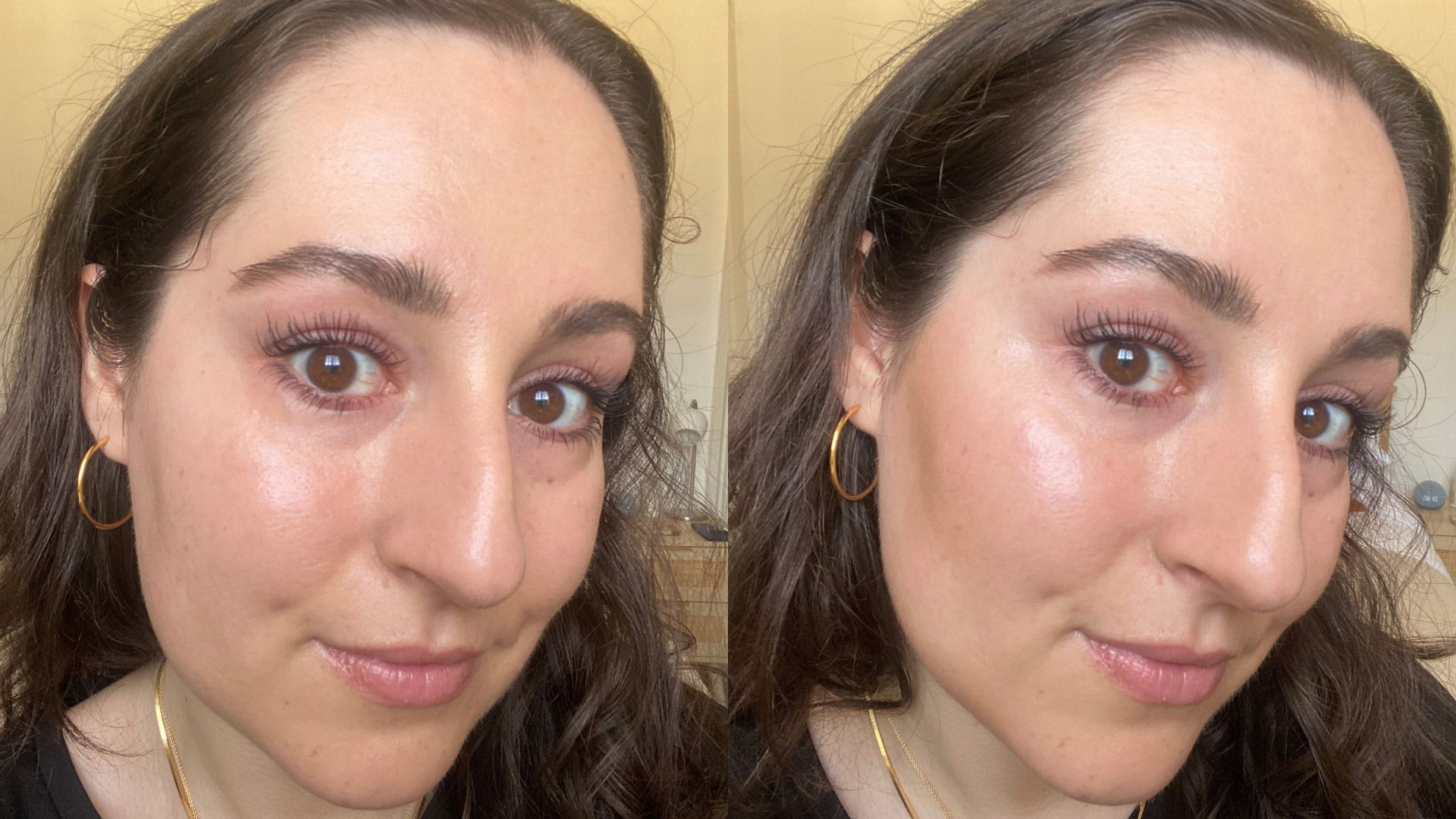 Yasmin's Westman Atelier Face Trace Contour Stick Before And After | Space NK Yasmin's Westman Atelier Face Trace Contour Stick Before And After | Space NK